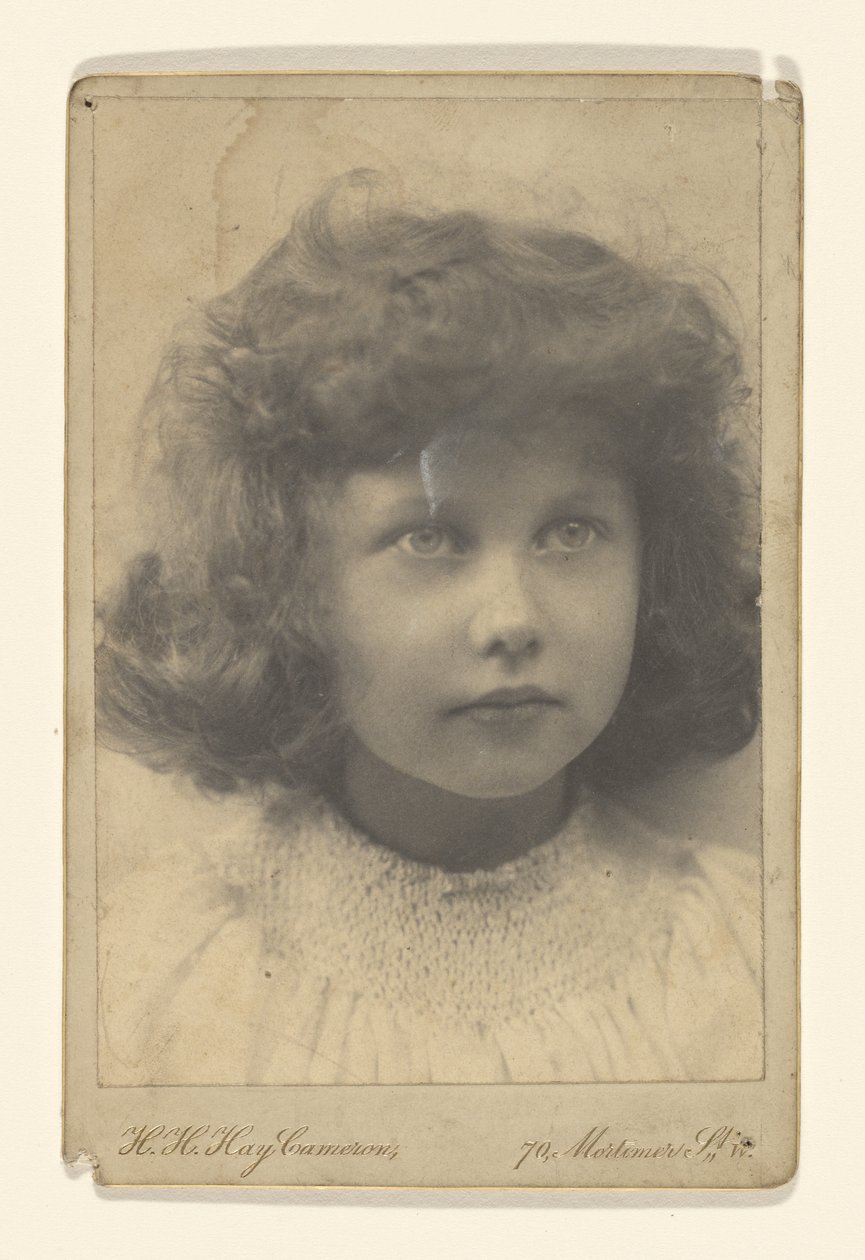 [Retrato de un niño] de Henry Herschel Hay Cameron