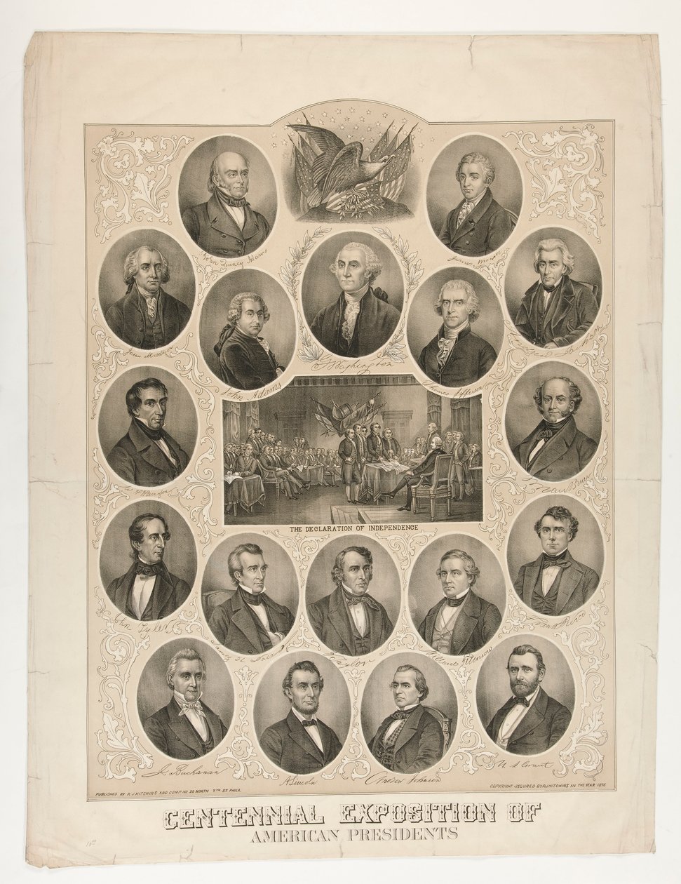 Exposición del Centenario de los Presidentes Americanos de Henry Hitchings