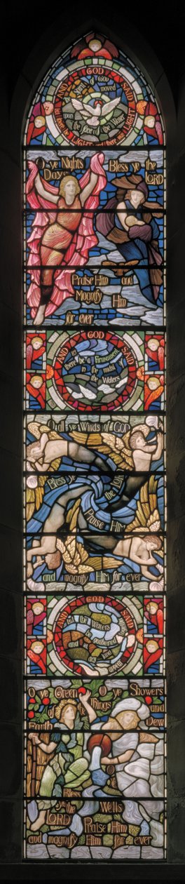 Ventana Benedicite de Henry Holiday