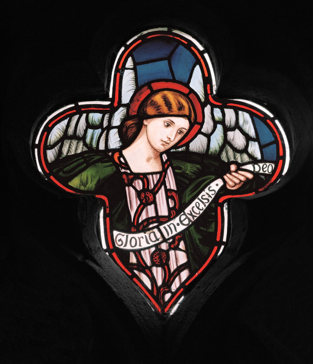 Ángel en Cuatrifolio de Henry Holiday