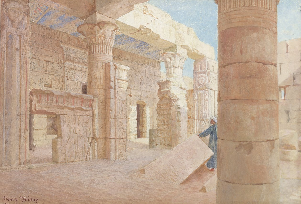 Templo de Filae de Henry Holiday