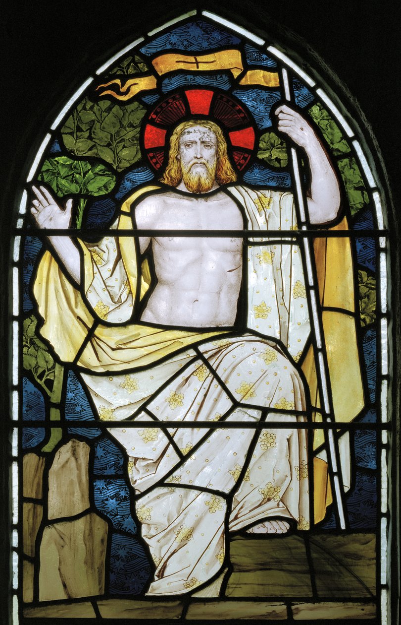 Cristo resucitado, c.1875 de Henry Holiday