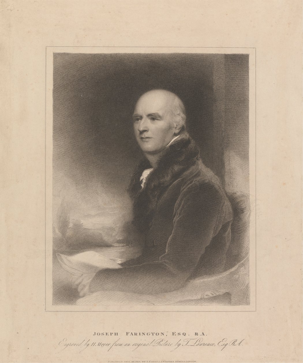 Joseph Farington, Esq. R.A. de Henry Hoppner Meyer