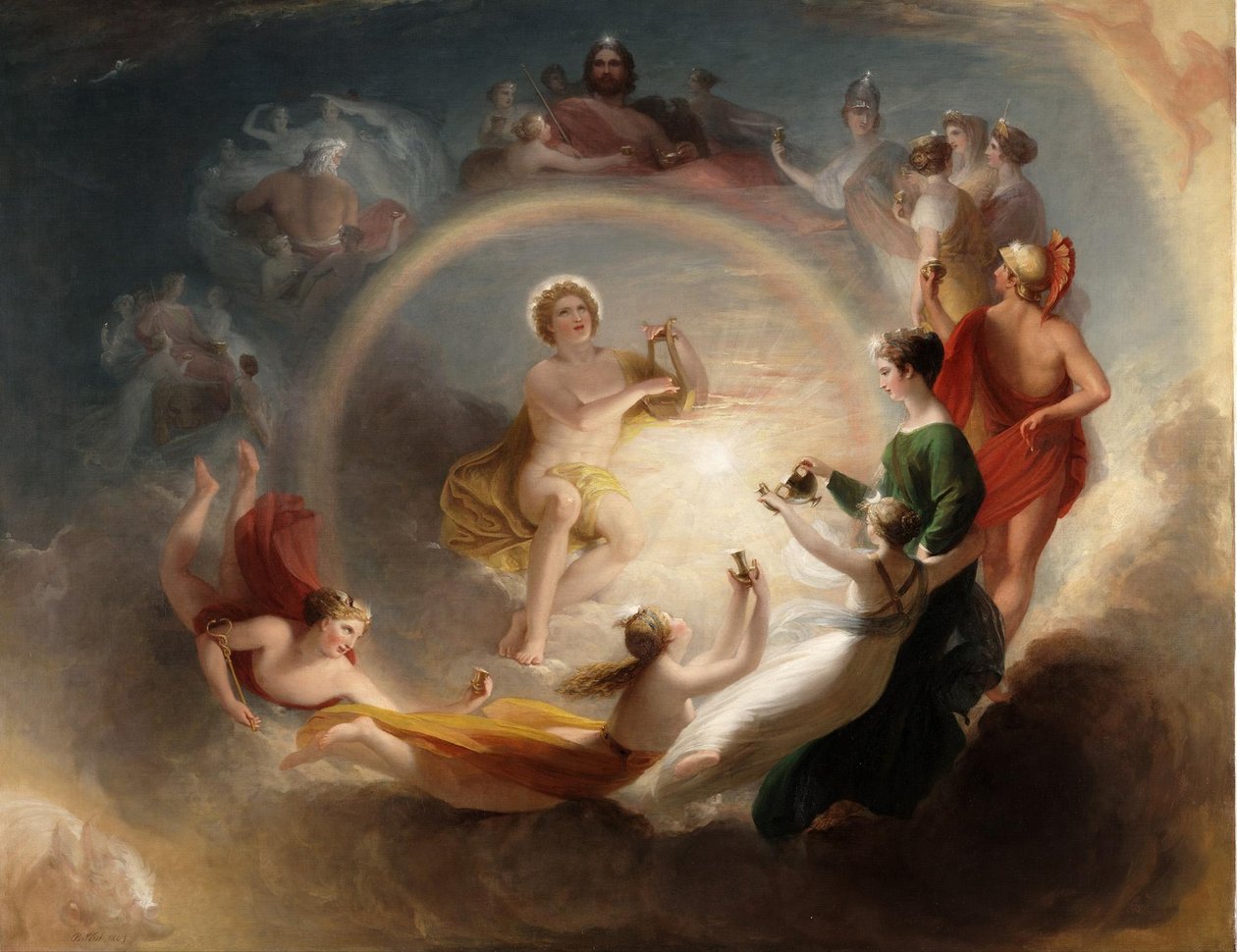 El encanto de Apolo, de Henry Howard (británico) de Henry Howard