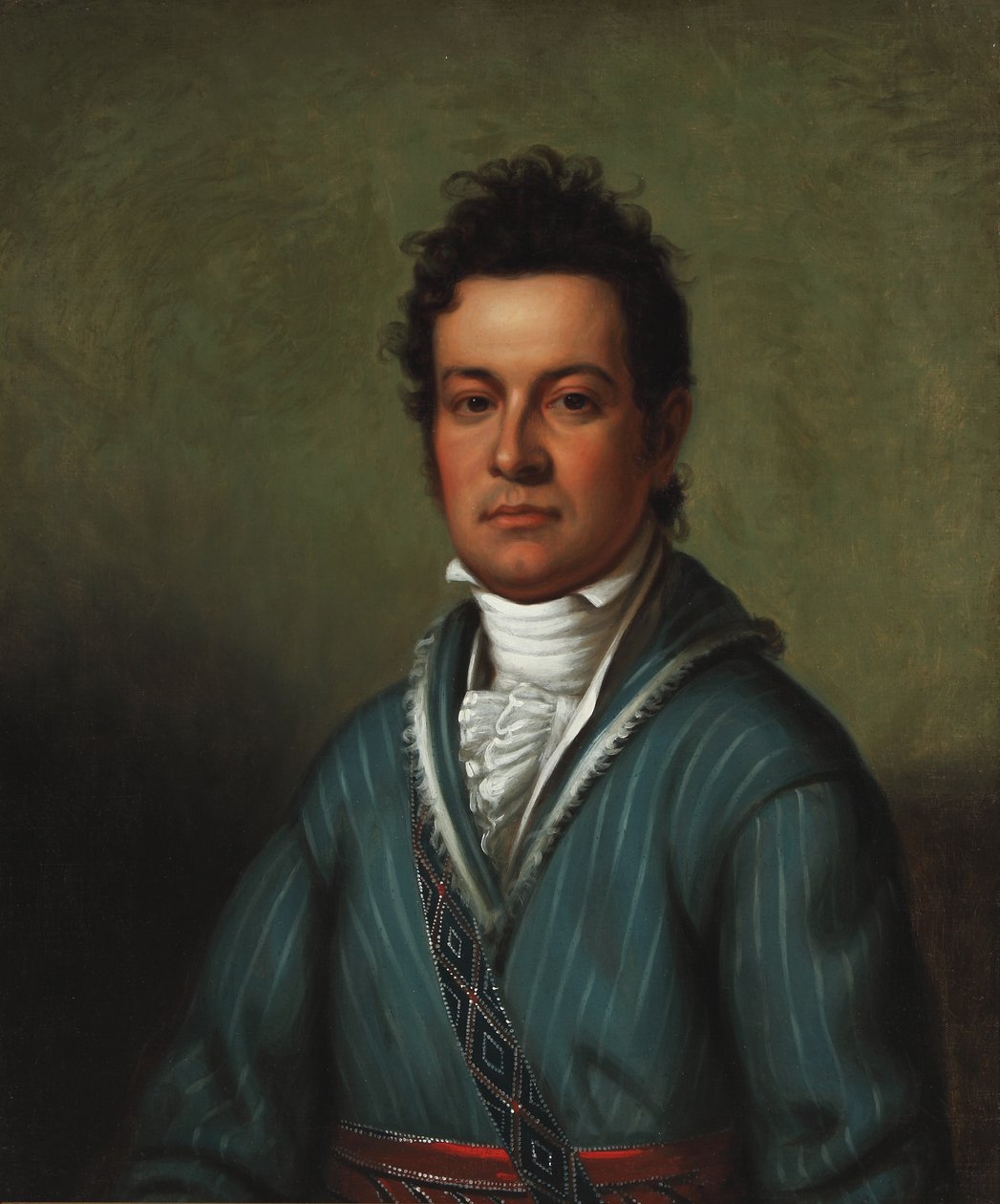 David Vann (Cherokee) 1831 (Óleo sobre lienzo) de Henry Inman