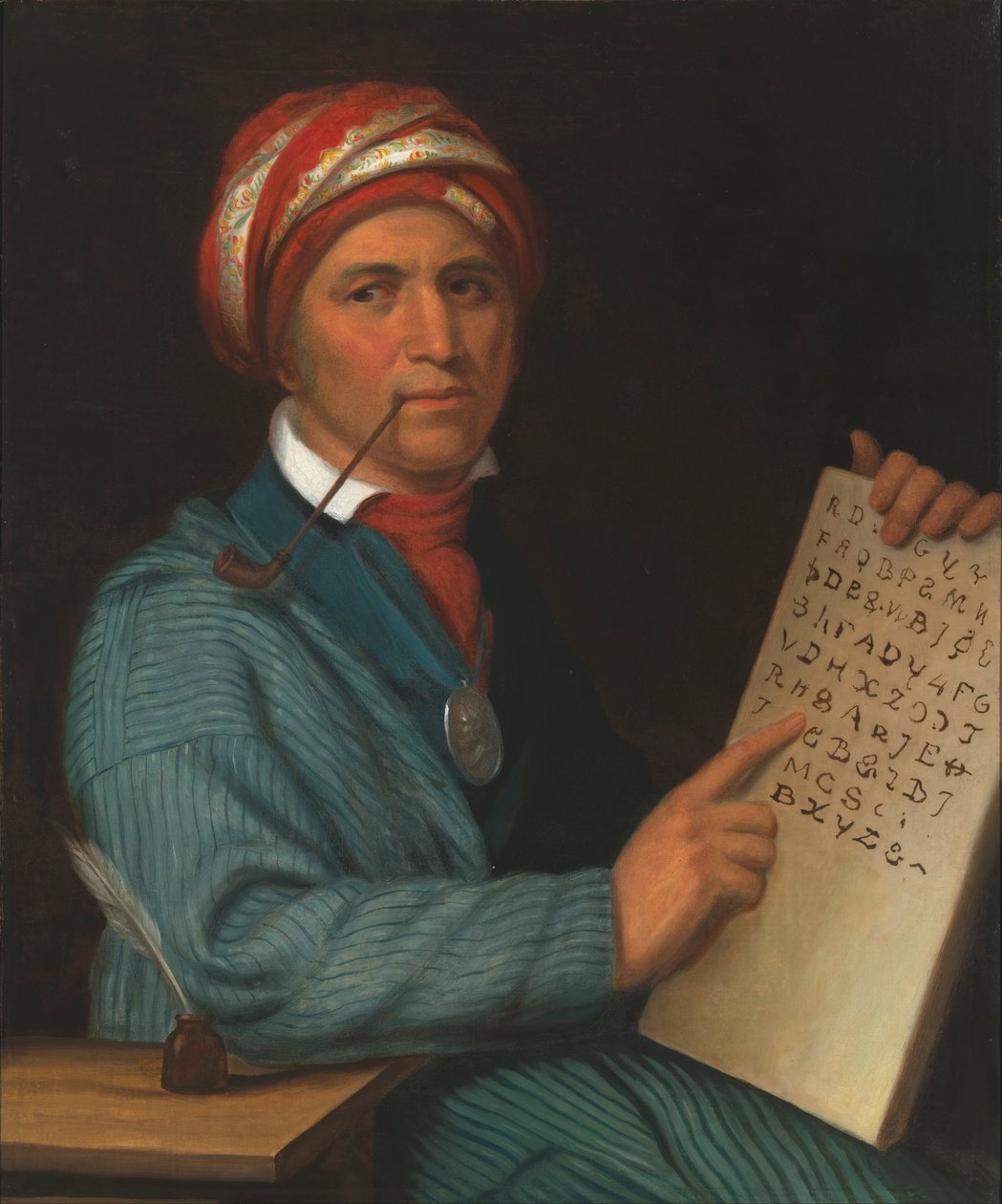 Sequoyah de Henry Inman
