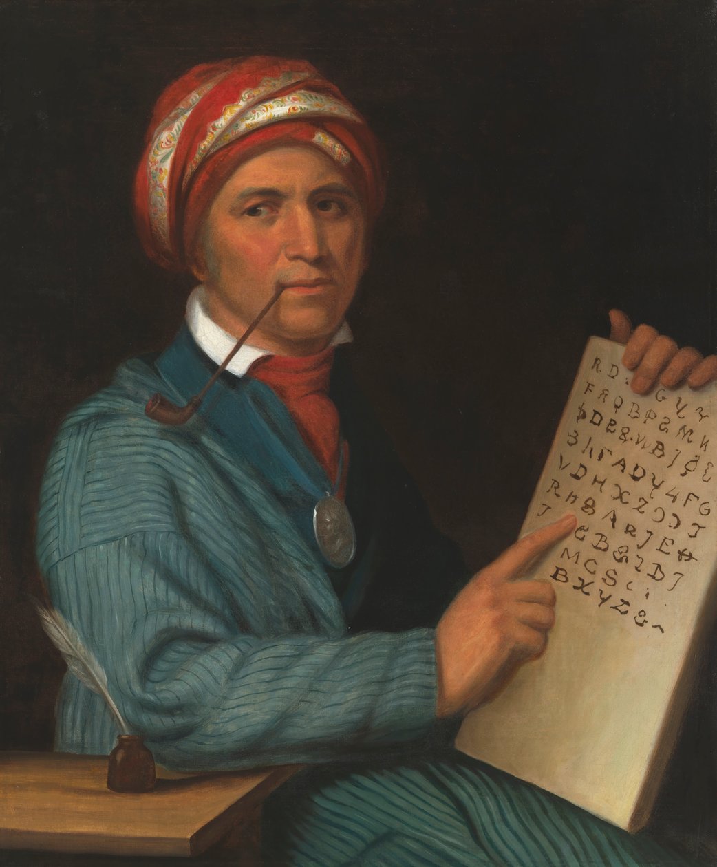 Sequoyah, c. 1830 de Henry Inman