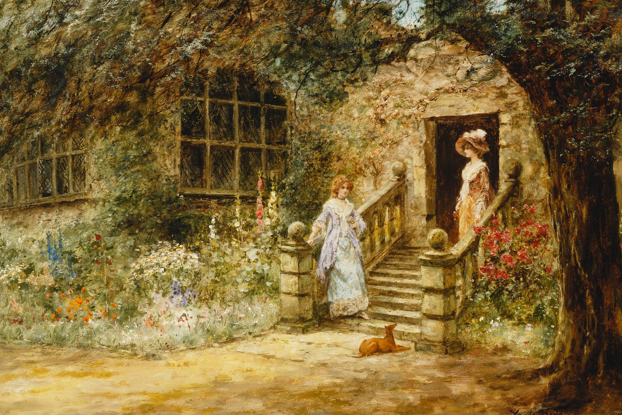 Conversación elegante de Henry John Yeend King