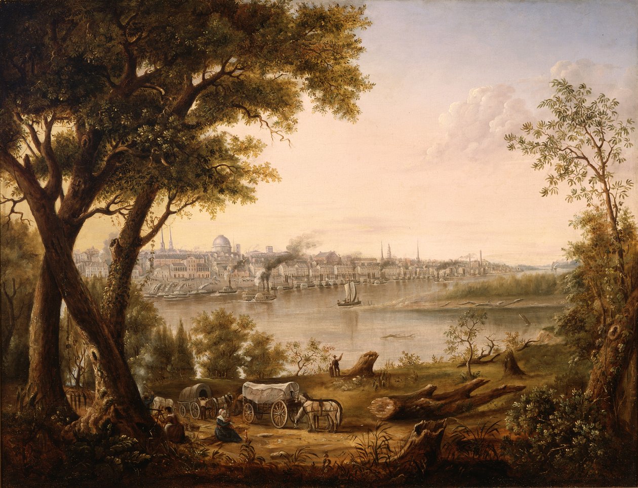 San Luis en 1846 de Henry Lewis
