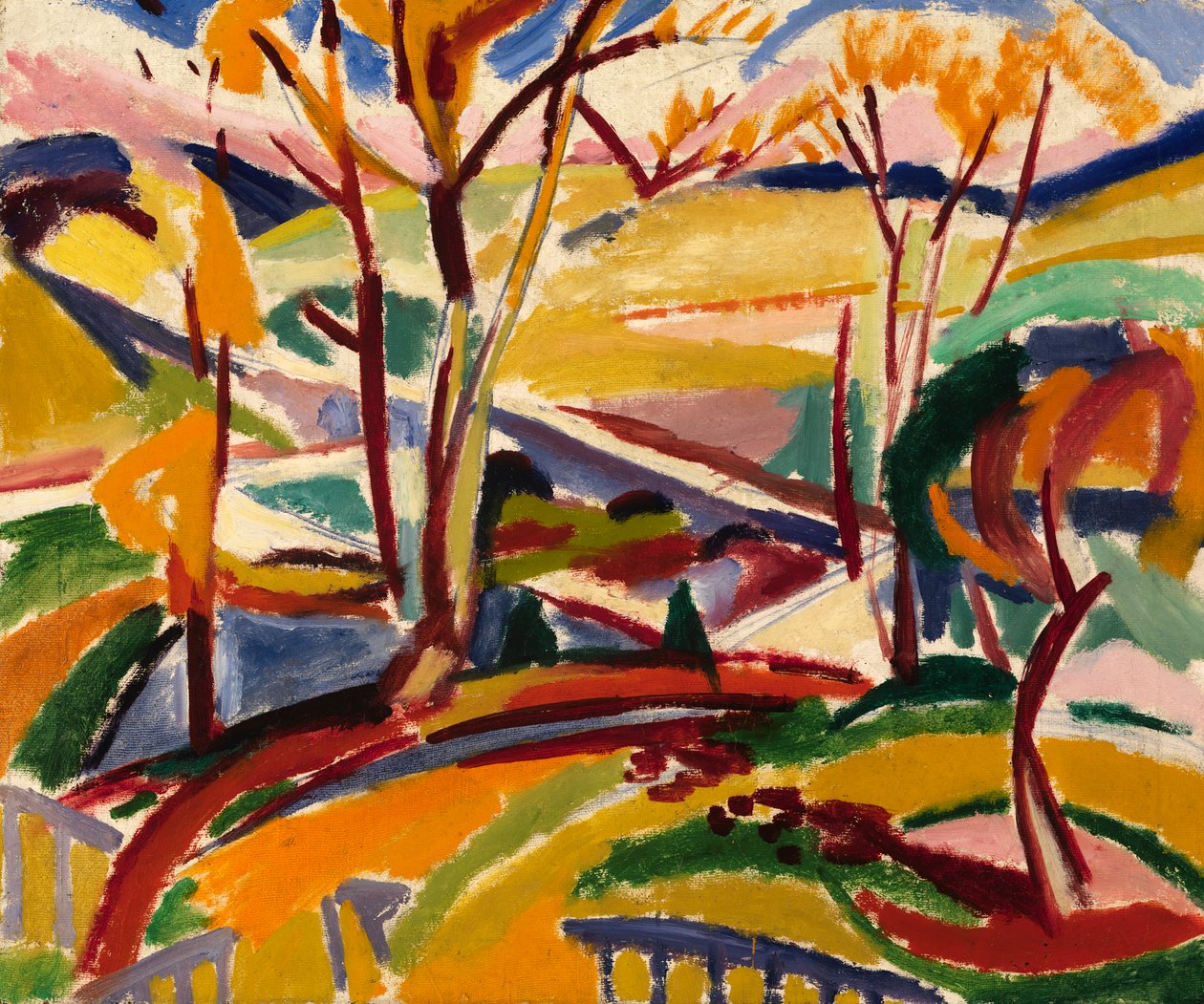 Valley Falls I, 1915 de Henry Lyman Saÿen