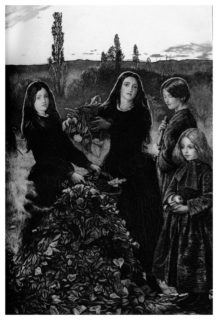 Hojas de otoño, 1895 de Henry Macbeth Raeburn