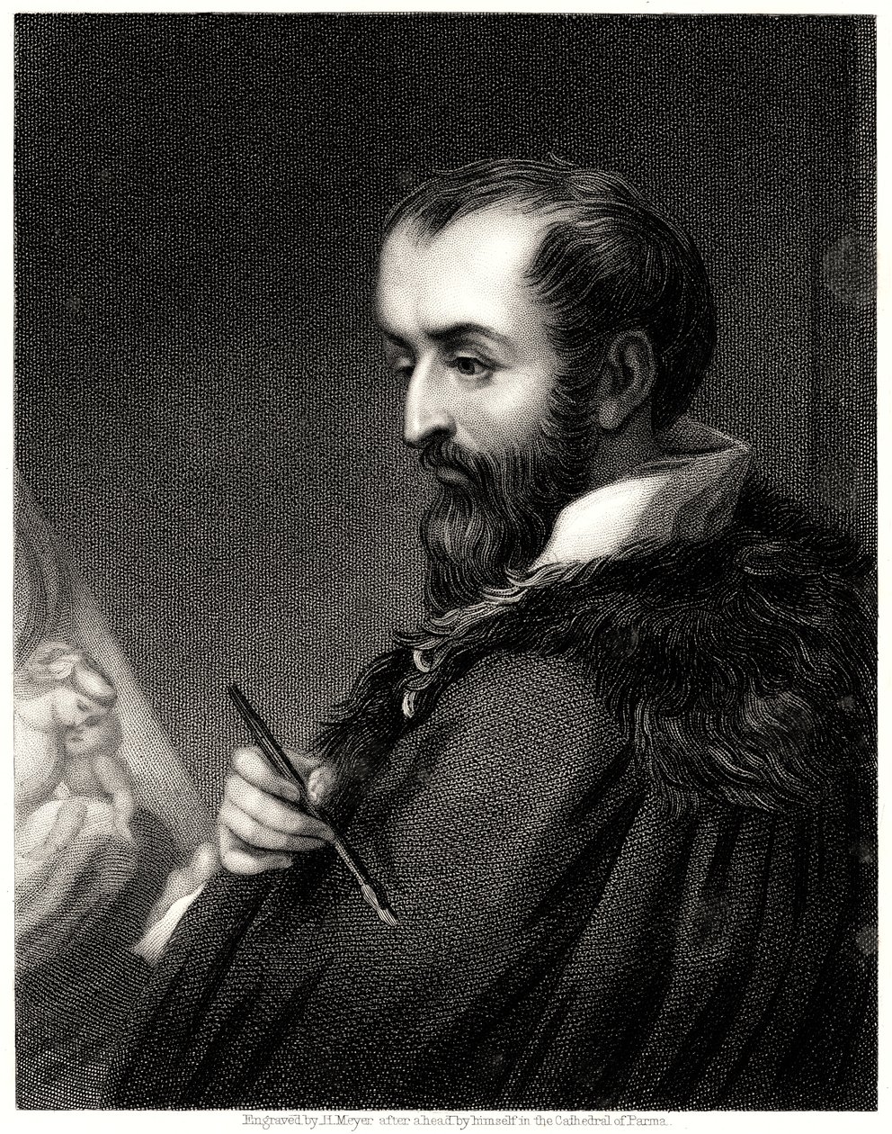 Correggio, siglo XIX de Henry Meyer