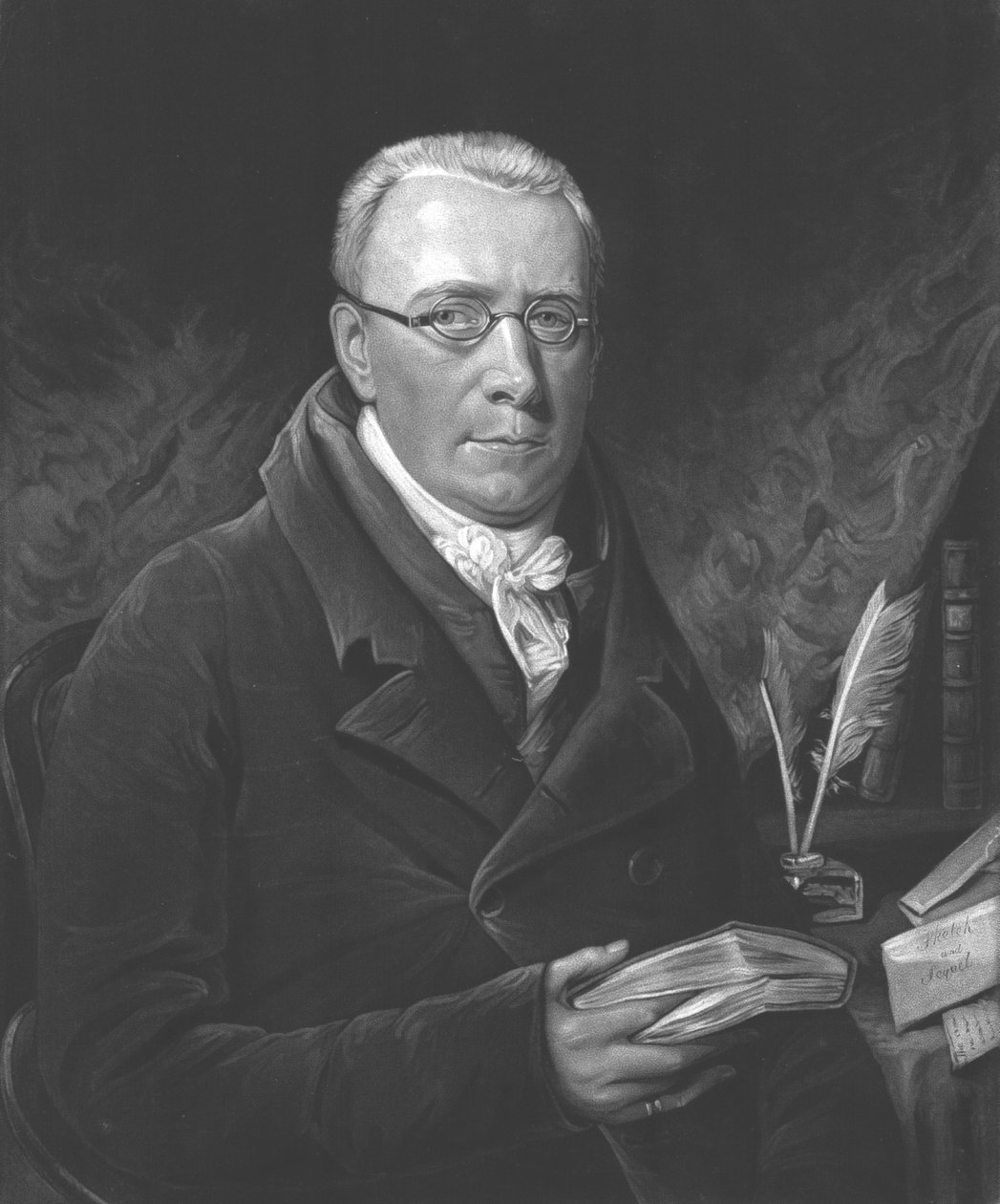 El Reverendo John Evans M.A., 1812 de Henry Meyer