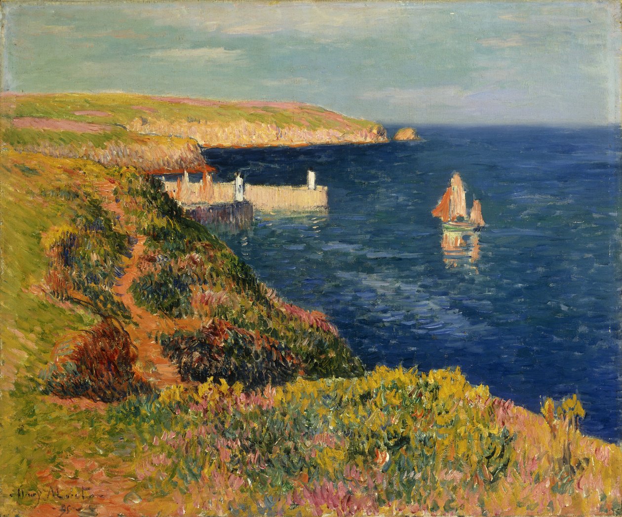 Port-Eudy, Ile-de-Groix de Henry Moret