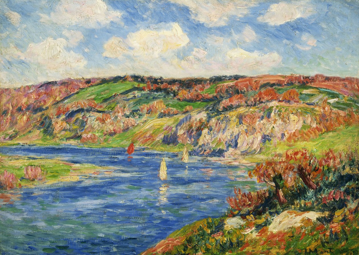 Río de St. Maurice de Henry Moret
