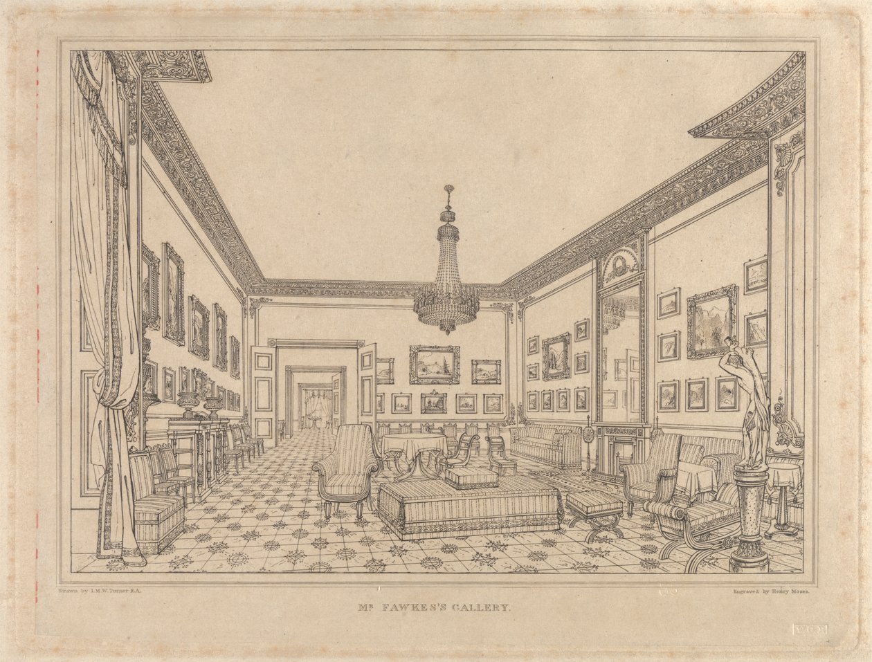 Galería del Sr. Fawkes de Henry Moses