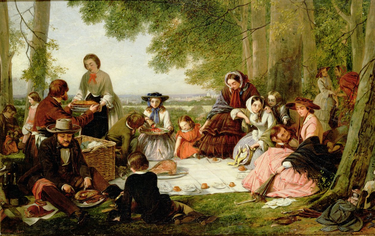 Un picnic de Henry Nelson ONeil