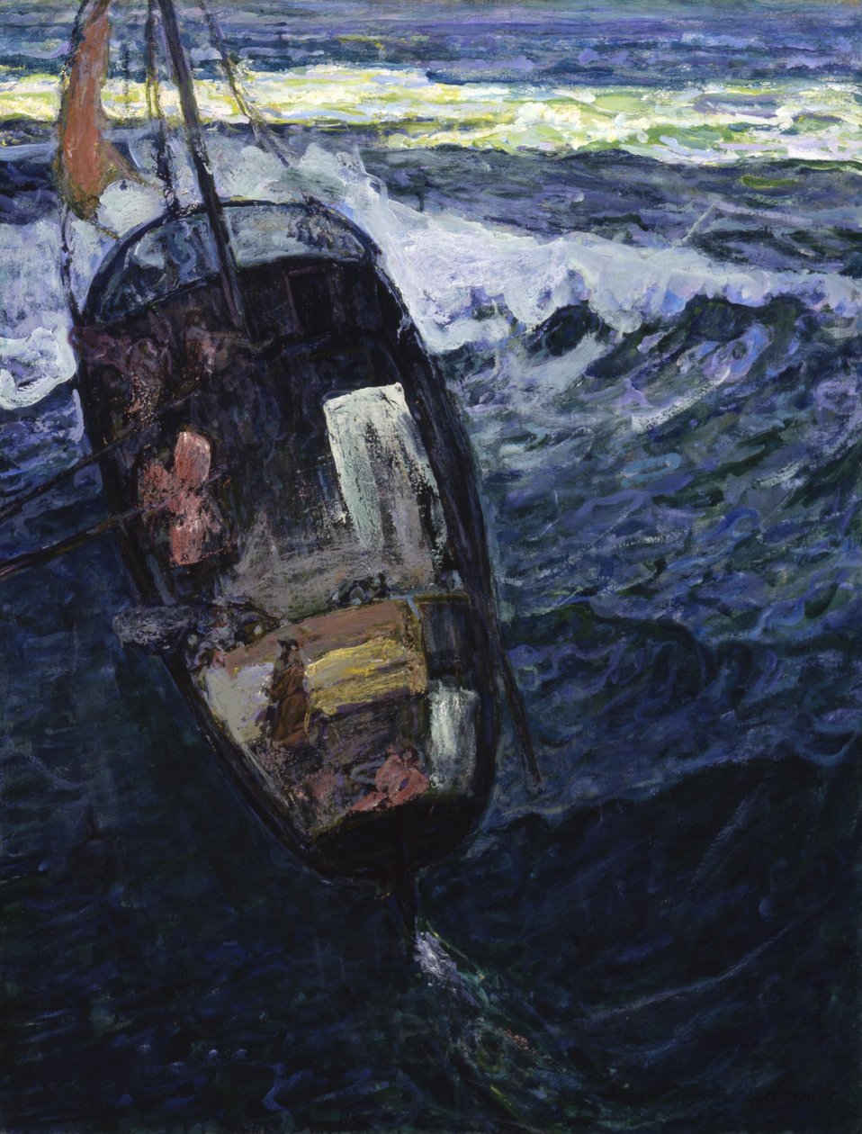 Pescadores en el mar de Henry Ossawa Tanner