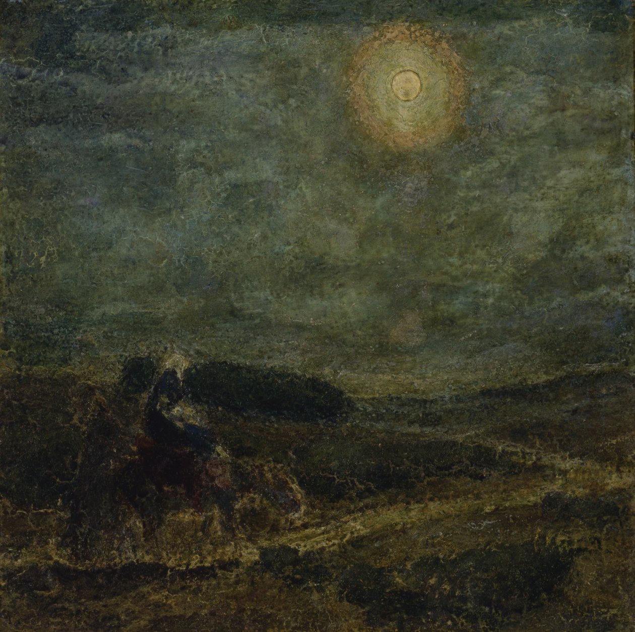 Huida a Egipto de Henry Ossawa Tanner