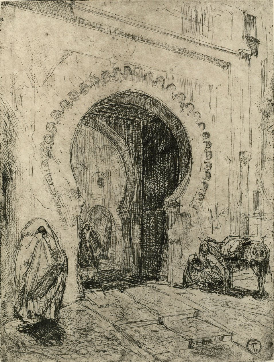 Puerta de Tánger de Henry Ossawa Tanner