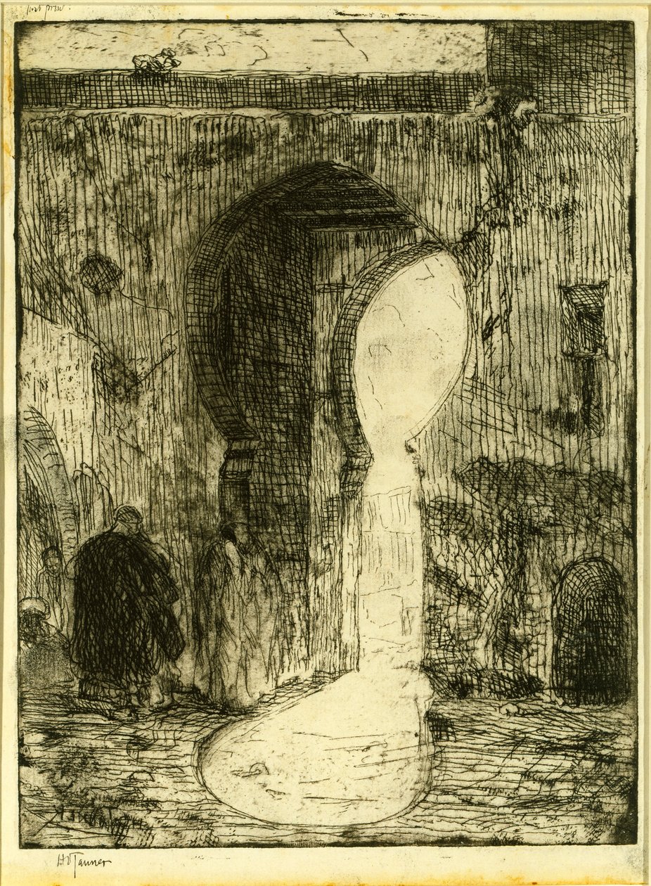 Puerta de Tánger de Henry Ossawa Tanner