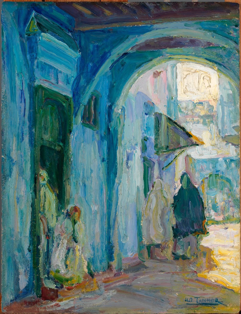 Calle en Tánger de Henry Ossawa Tanner