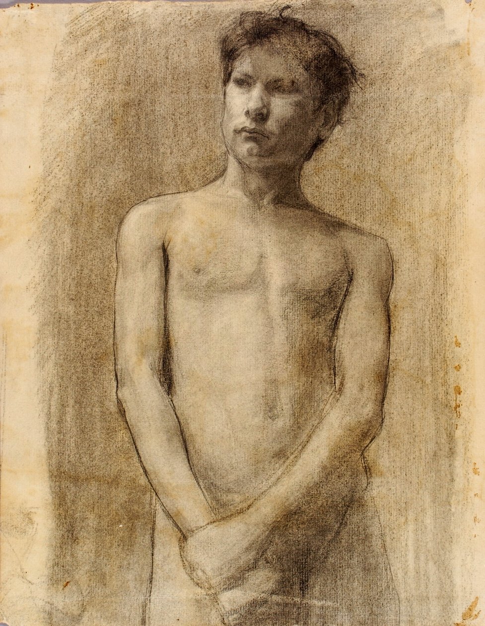 Estudio de un joven de Henry Ossawa Tanner