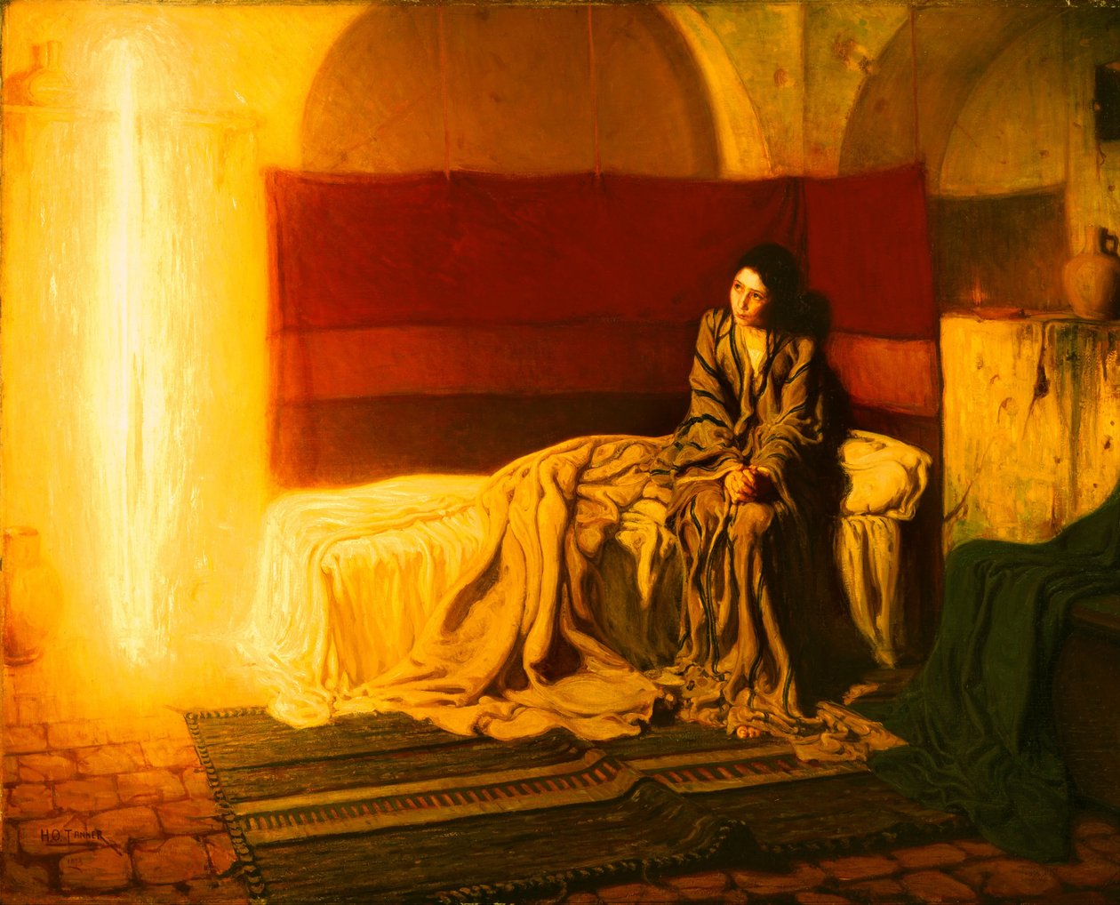 La Anunciación, 1898 de Henry Ossawa Tanner