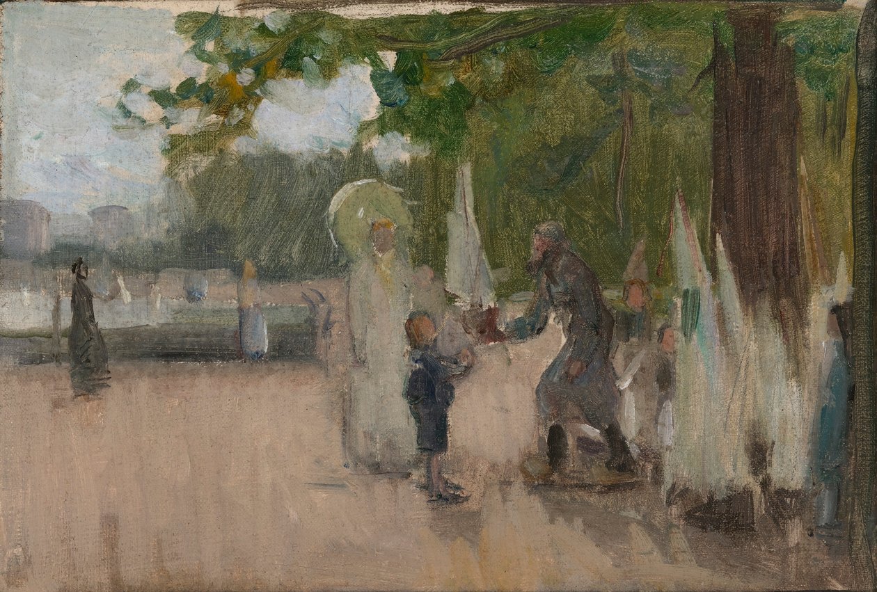 El hombre que alquilaba barcos de Henry Ossawa Tanner