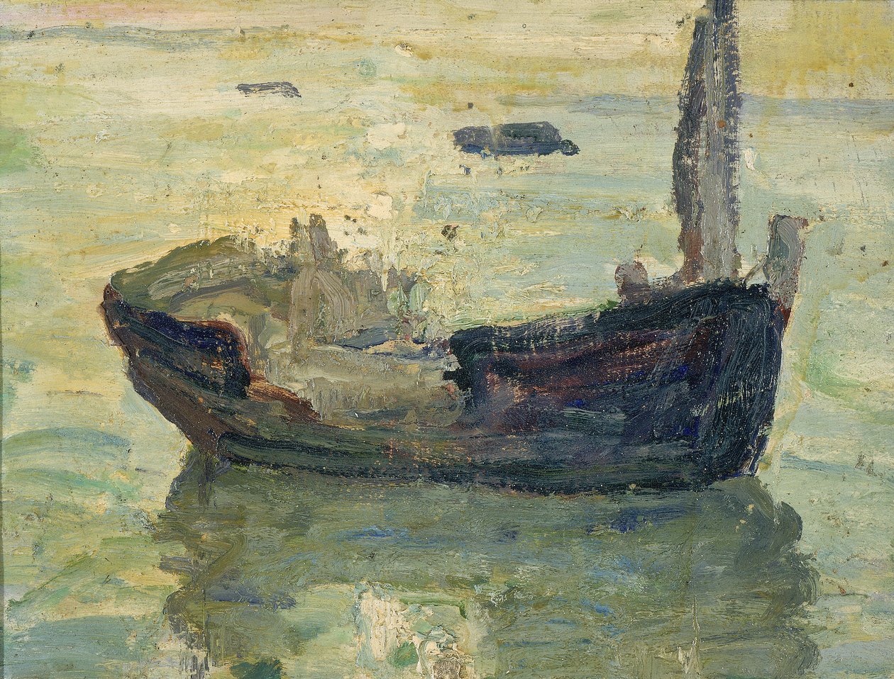El naufragio, s.f. de Henry Ossawa Tanner