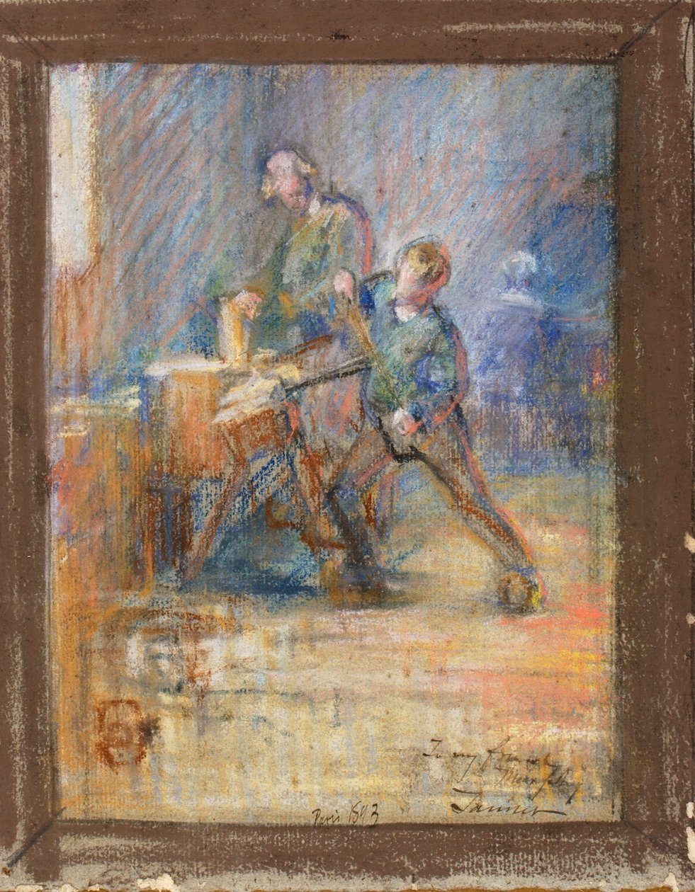 El joven fabricante de sabots de Henry Ossawa Tanner