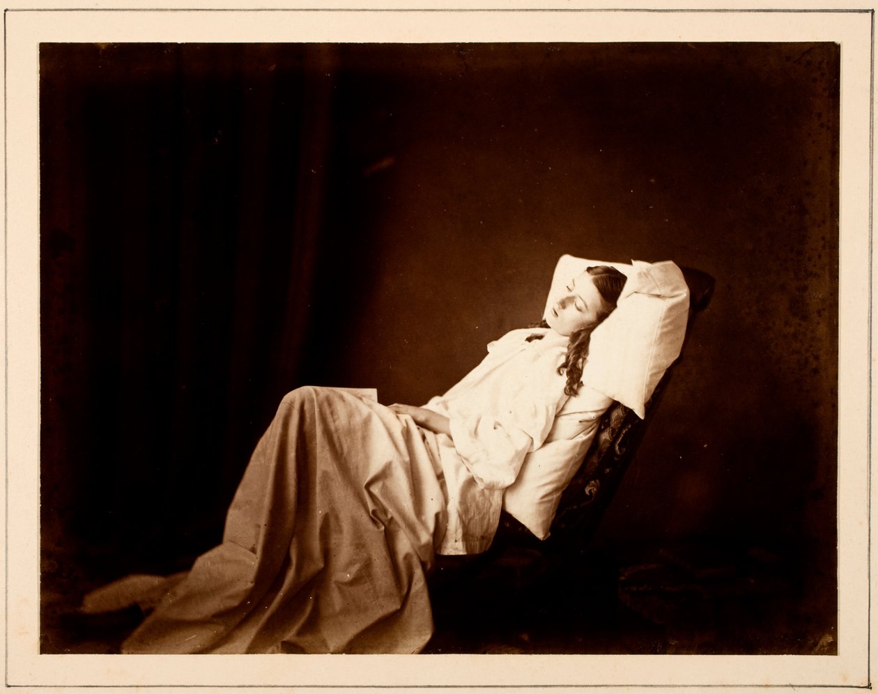 Nunca le contó su amor de Henry Peach Robinson