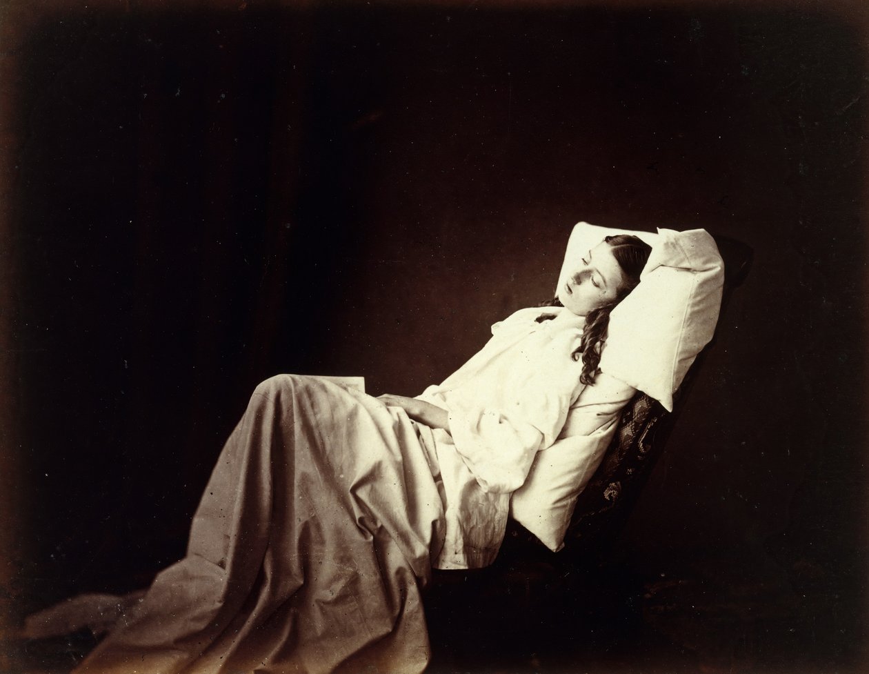 Ella nunca contó su amor, 1857 de Henry Peach Robinson