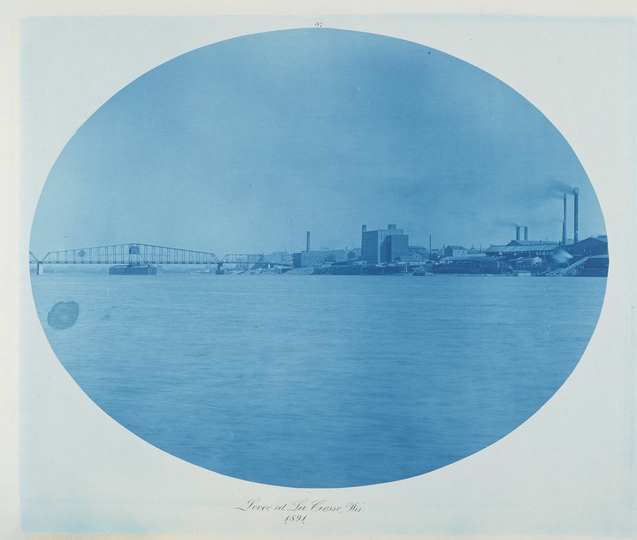 Levee en La Crosse, Wis. de Henry Peter Bosse