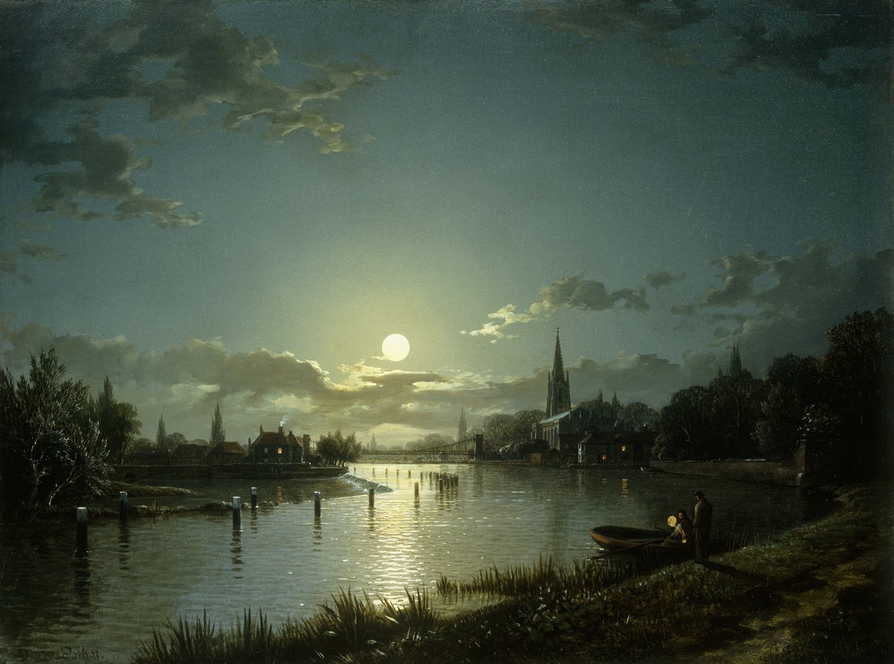 Marlow en el Támesis de Henry Pether