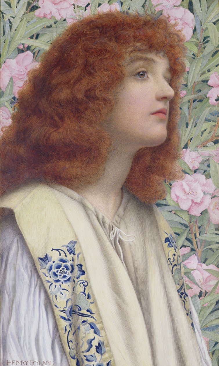 Adelfa, c.1890 de Henry Ryland