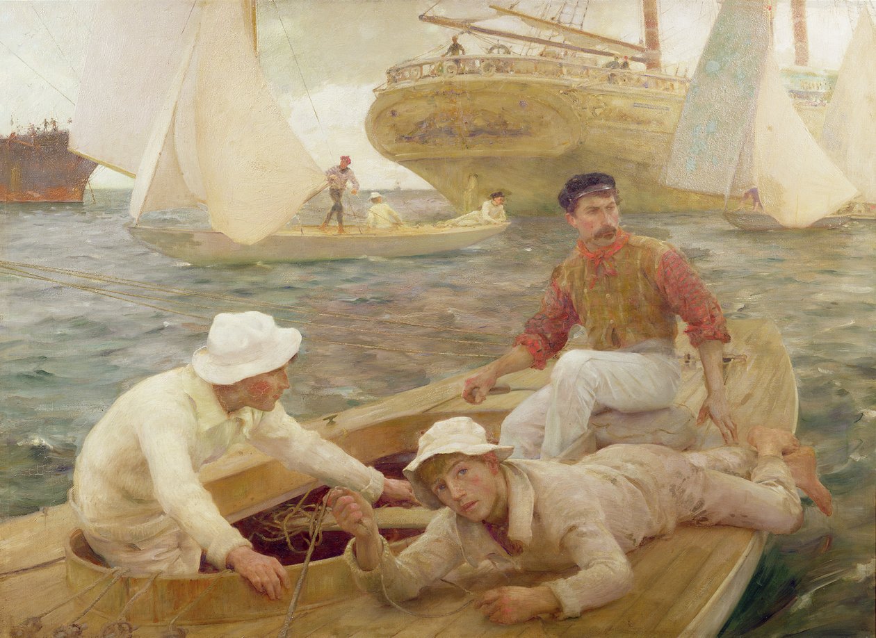 El regreso a casa, 1902 de Henry Scott Tuke