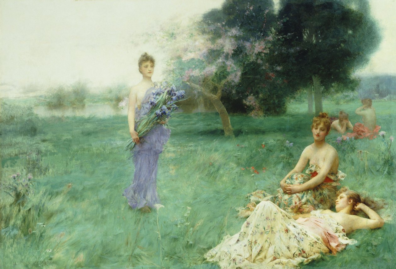 Flor de Lirio de Henry Siddons Mowbray