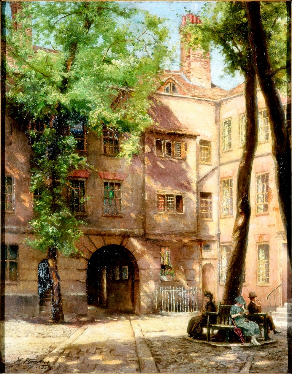 Plaza Hanover, 1922 de Henry Straker