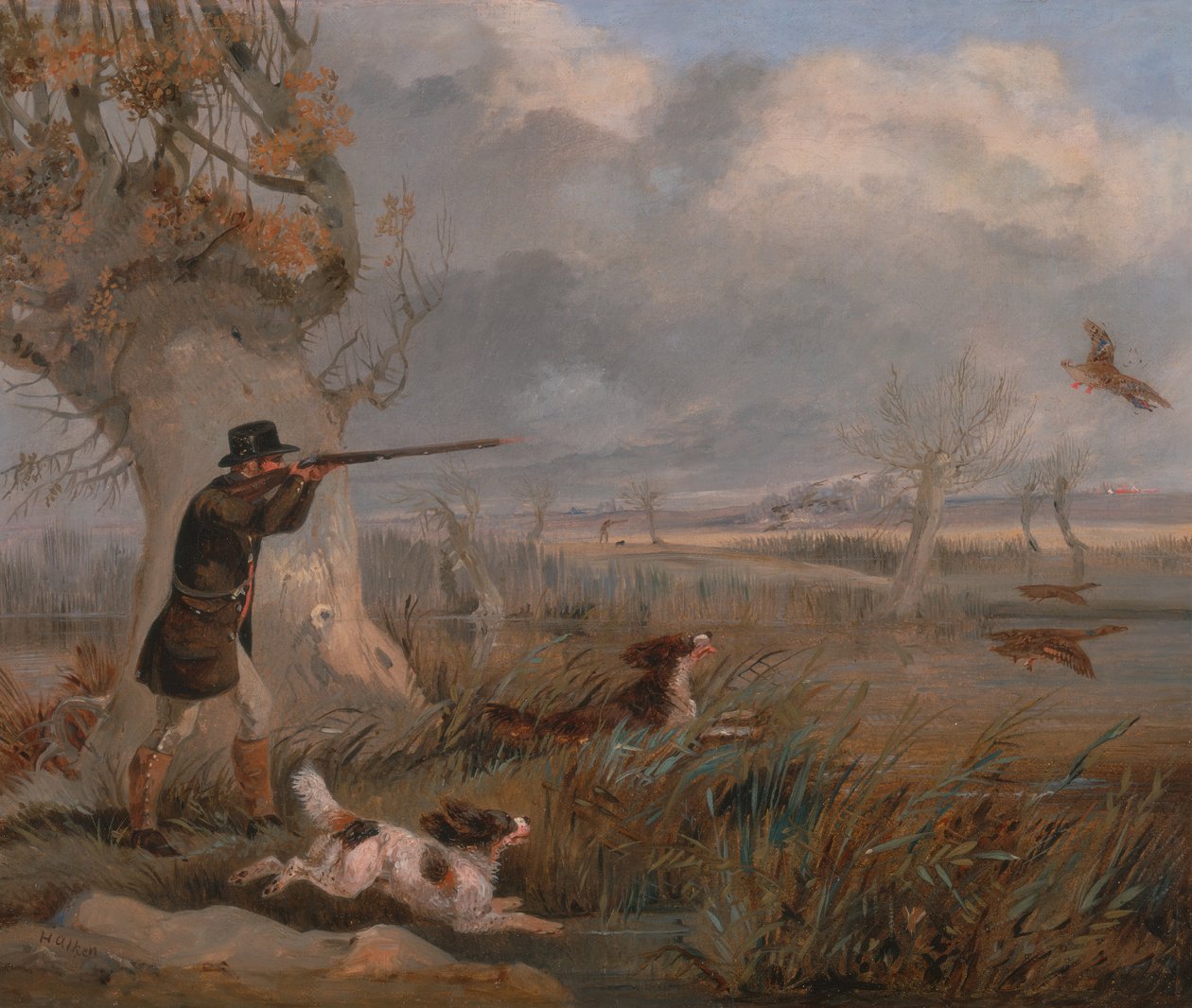 Caza de Patos de Henry Thomas Alken