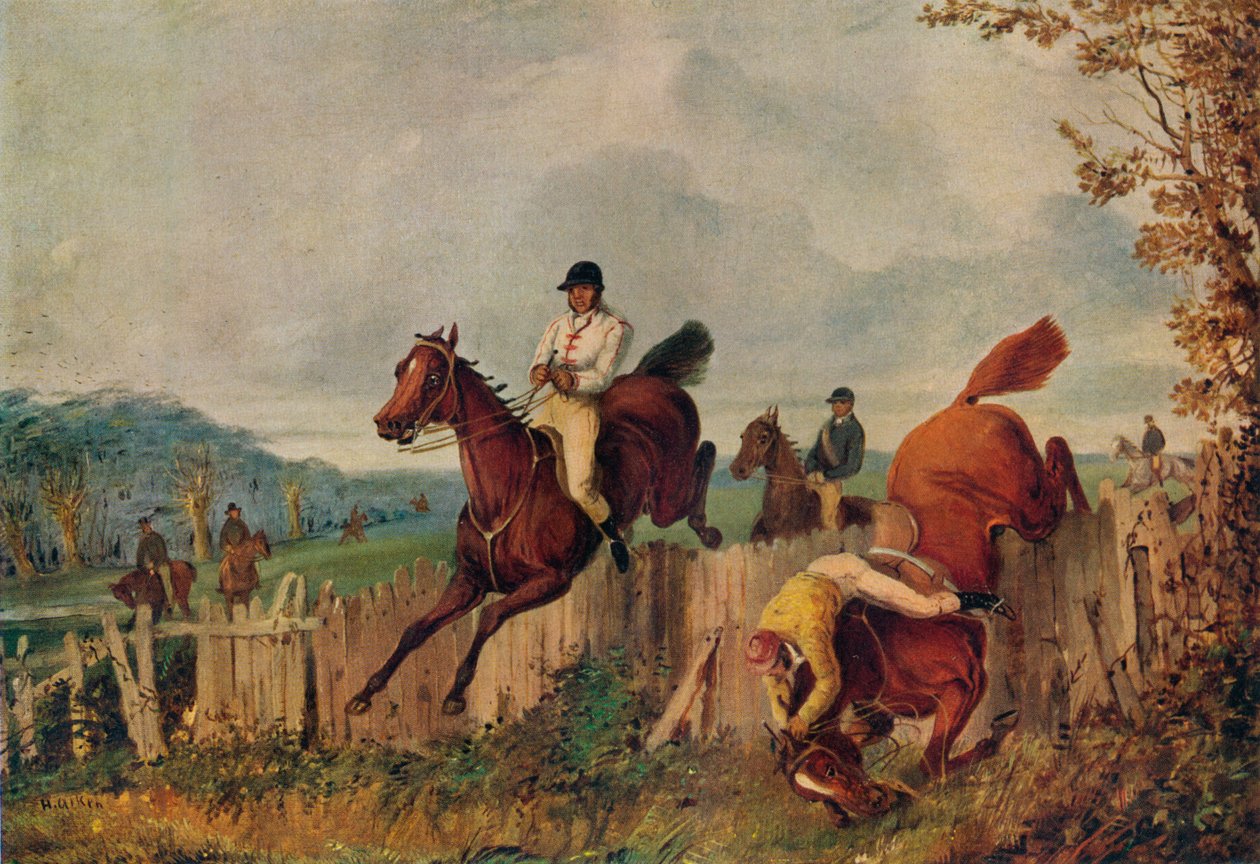 Carreras de obstáculos, c. 1805-1851, 1924 de Henry Thomas Alken