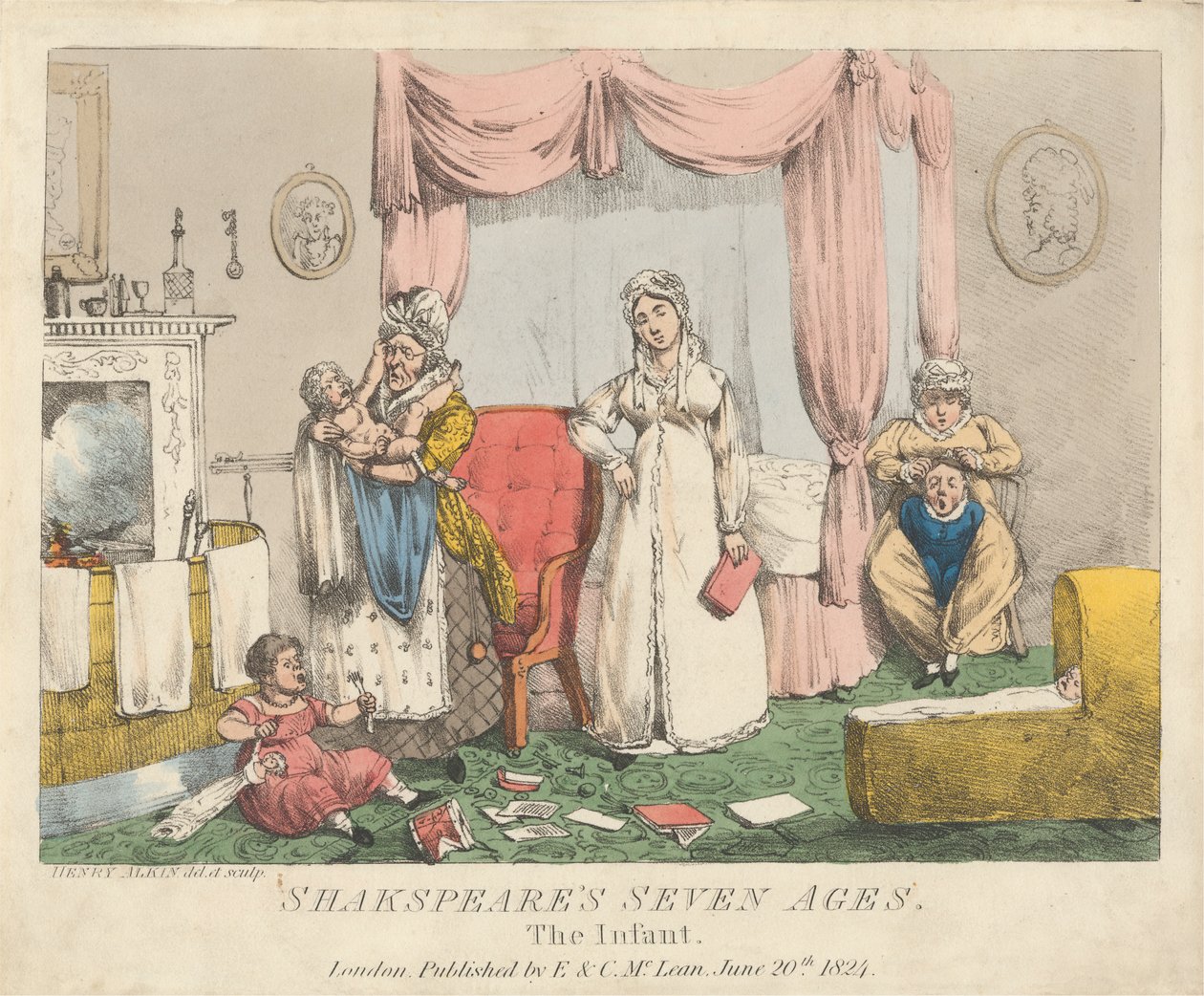 El bebé de Henry Thomas Alken