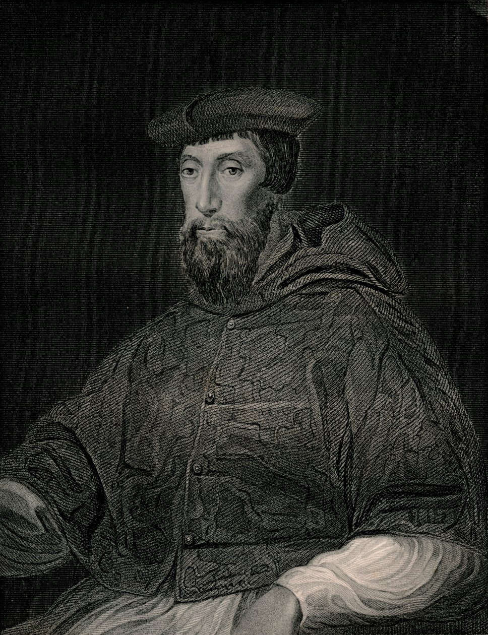Cardenal Pole, principios-mediados del siglo XIX de Henry Thomas Ryall