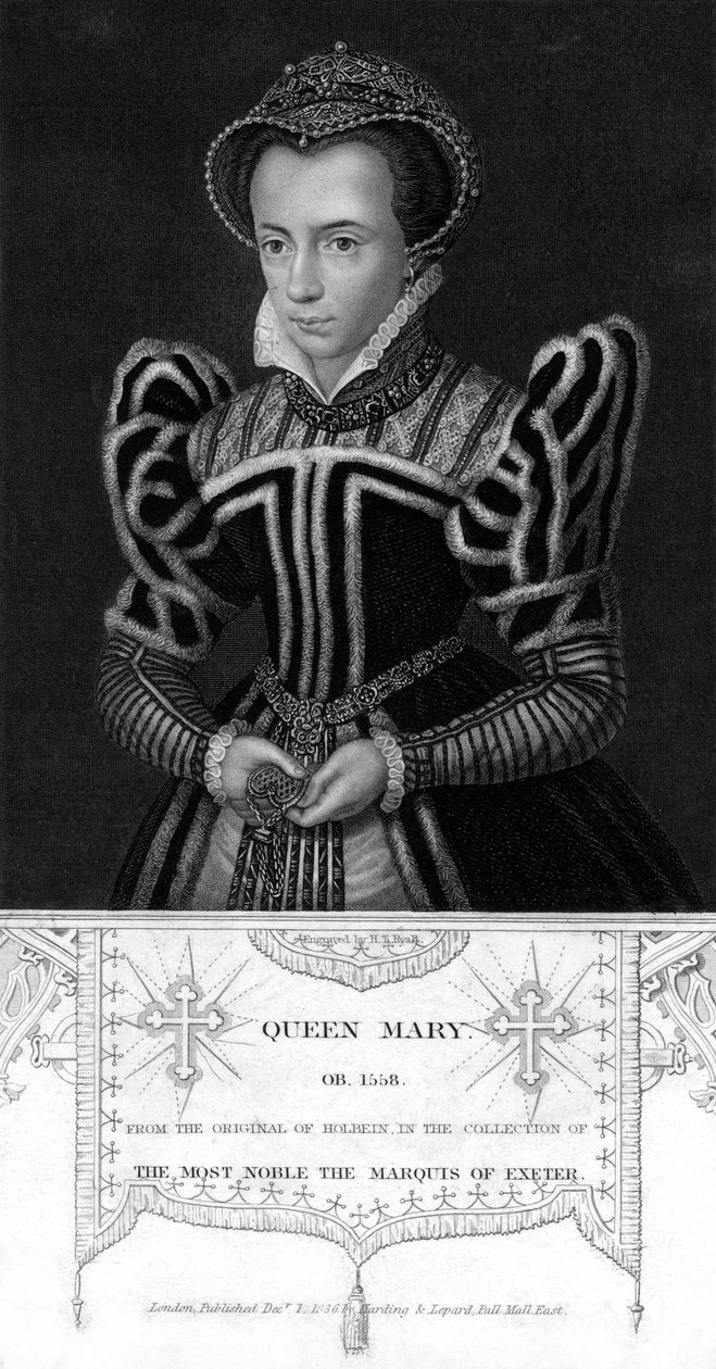 Reina María I de Inglaterra, 1836 de Henry Thomas Ryall
