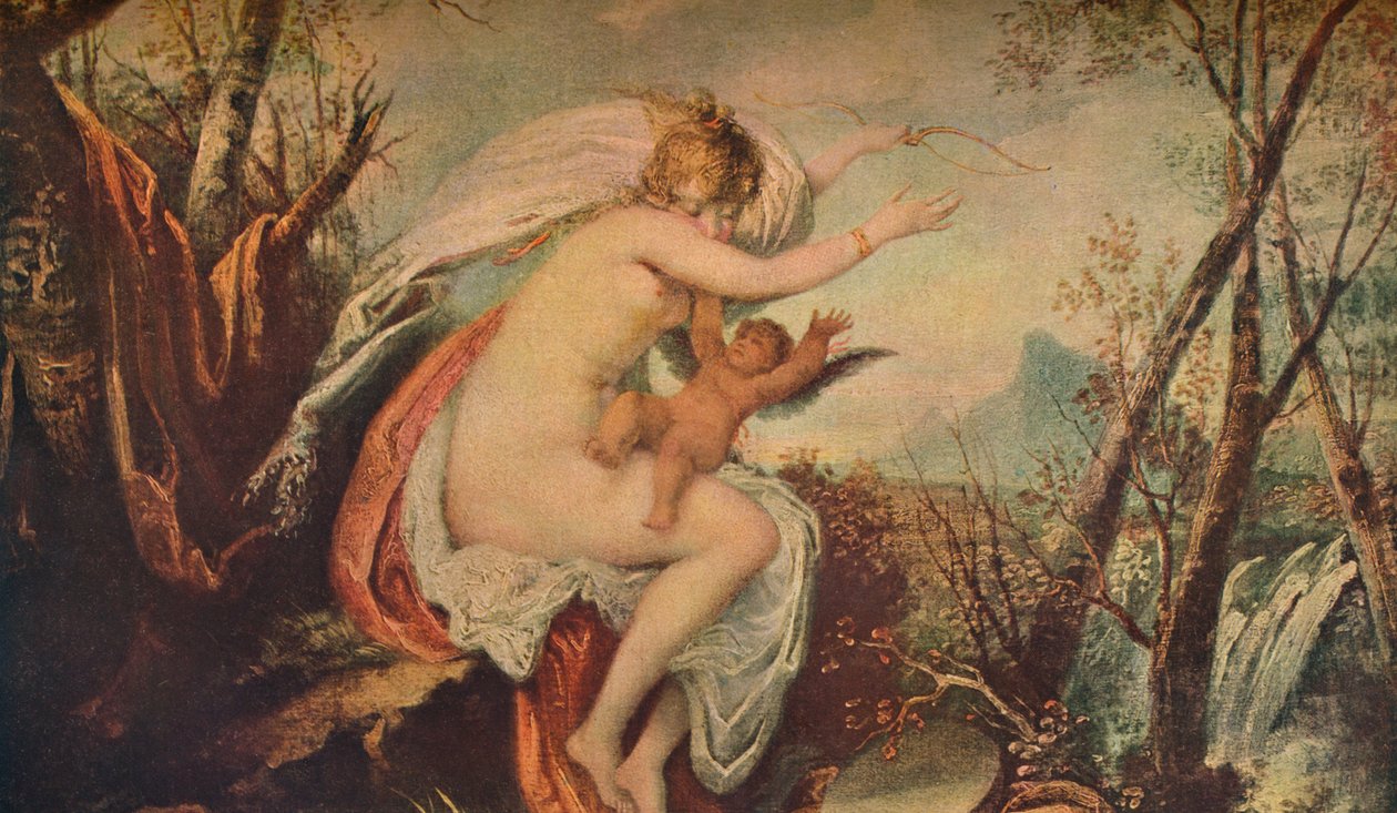 Venus y Cupido, 1914 de Henry Tresham