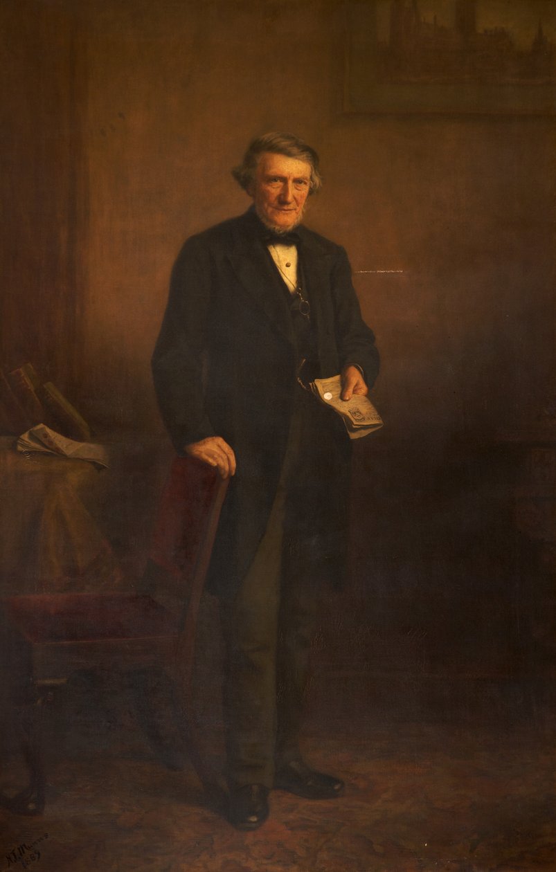 Retrato de Abel Heywood de Henry Turner Munns