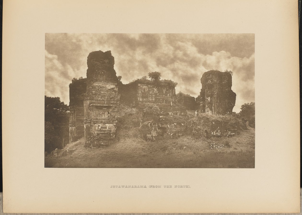 Jetawanarama desde el Norte de Henry W. Cave