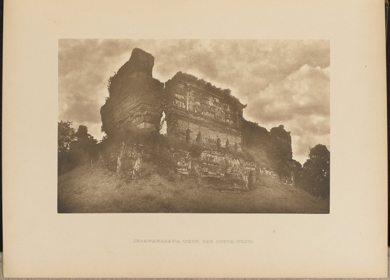 Jetawanarama desde el suroeste de Henry W. Cave