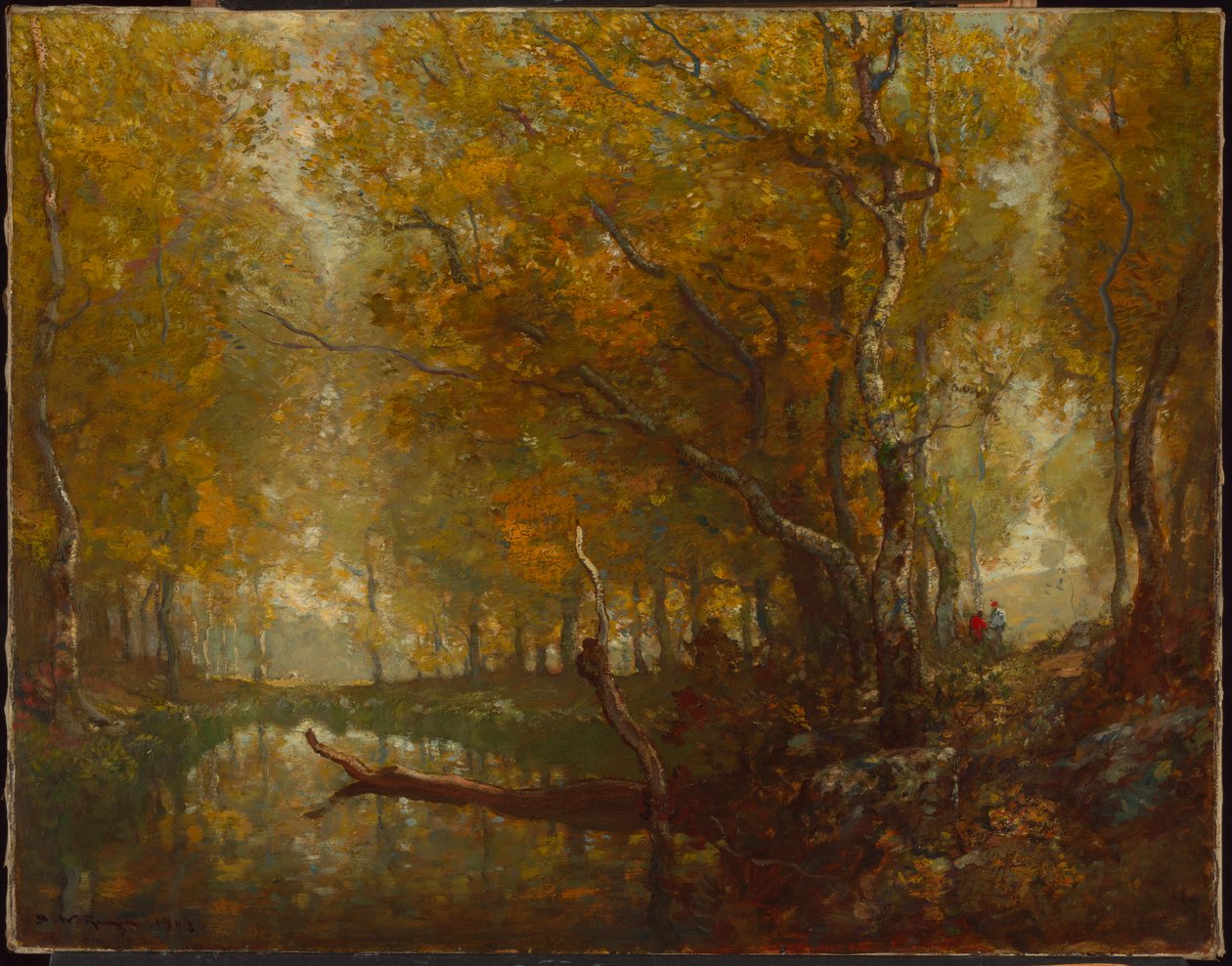 Estanque del molino de Bradbury, no. 2, 1903 de Henry Ward Ranger