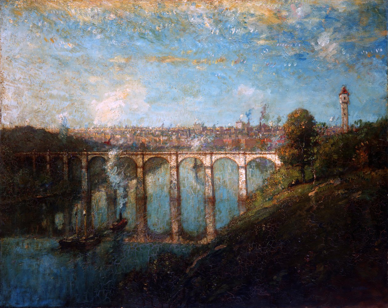 Puente Alto, Nueva York, 1905 de Henry Ward Ranger